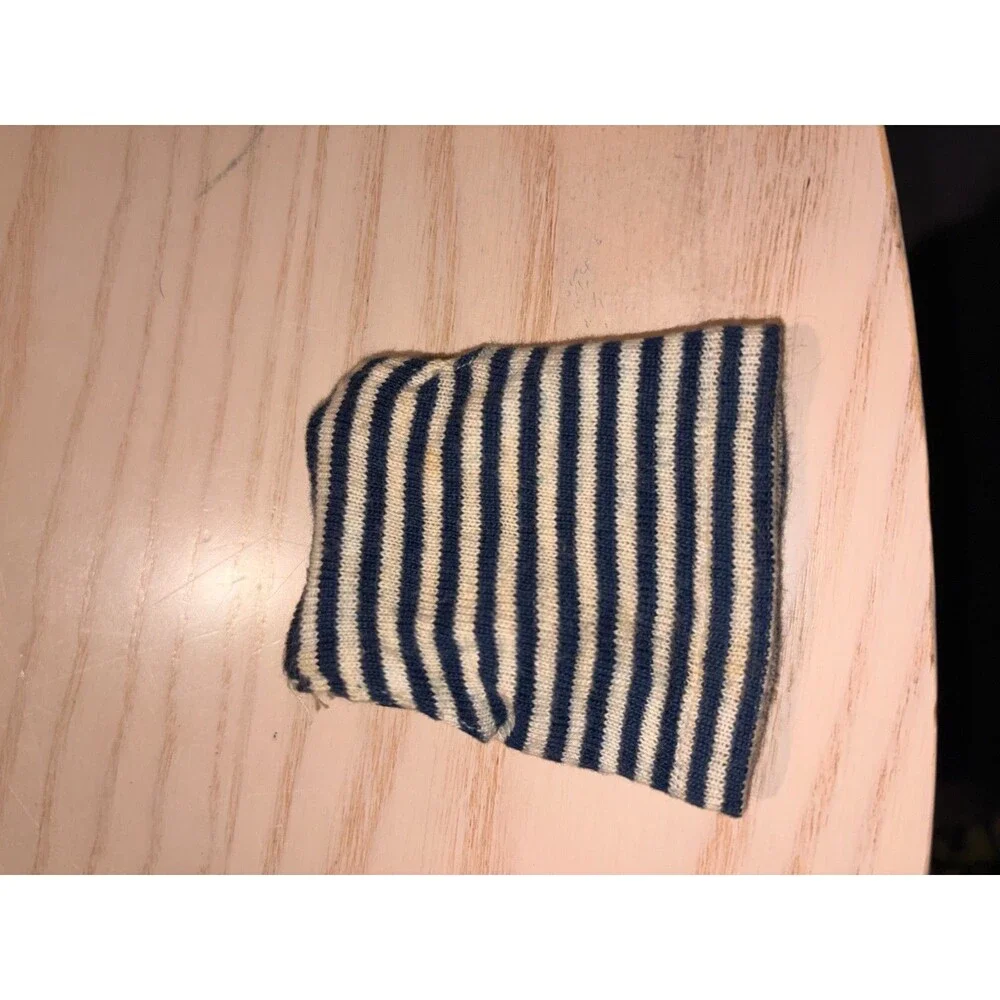 Vintage Barbie Resort Set #963 Blue White Striped Knit Top Tagged 1959-1962